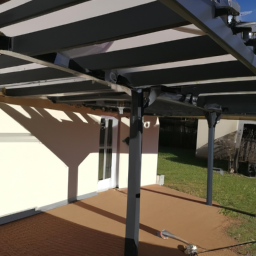 Réaménagement de pergola en aluminium La Courneuve